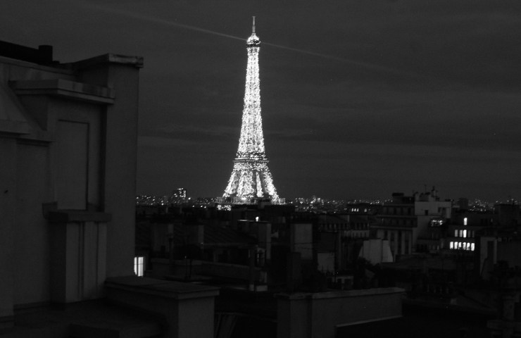 La Tour Eiffel at night