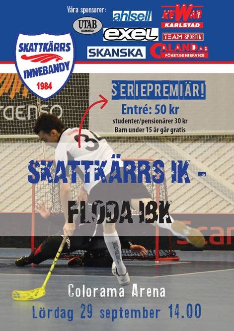 Matchaffisch Skattkärrs IK