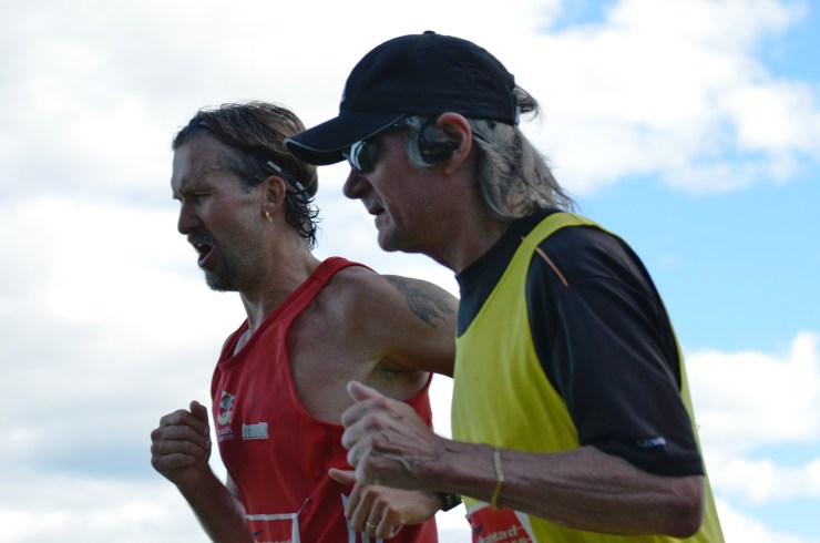 Fredrik Eriksson och Hans-Inge Lindeskov sida vid sida