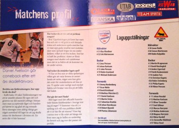Matchprogram Skattkärr - Floda