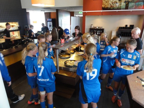 Firar platsen till A-slutspel på Pizza Hut