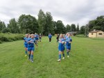 Matchvärmning inför kvartsfinalen i Örebrocupen