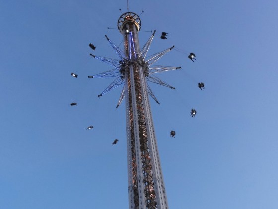 Jenny åker Eclipse på Gröna Lund