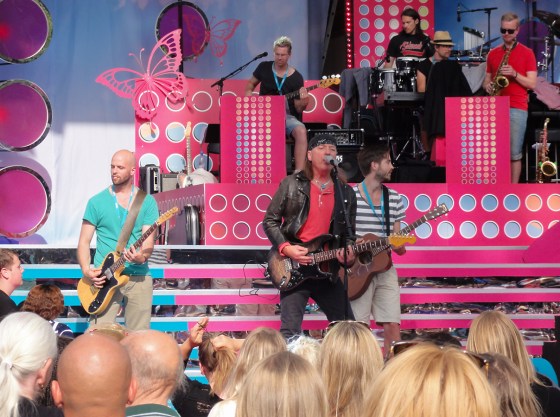 Pugh Rogefeldt på Gröna Lund Sommarkrysset