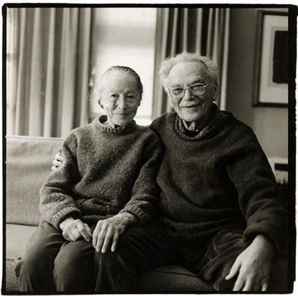 Ann and Milton Rogovin - Photo by Harvey Wang