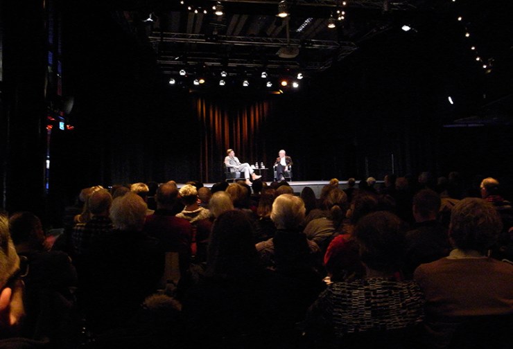 PC Jersild och Björn af Kleef på Kulturhuset