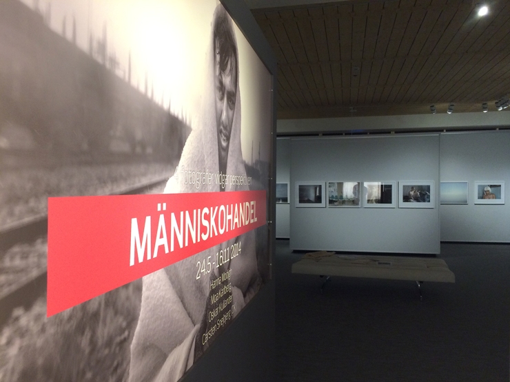 Fotoutställningen Människohandel på Värmlands Museum