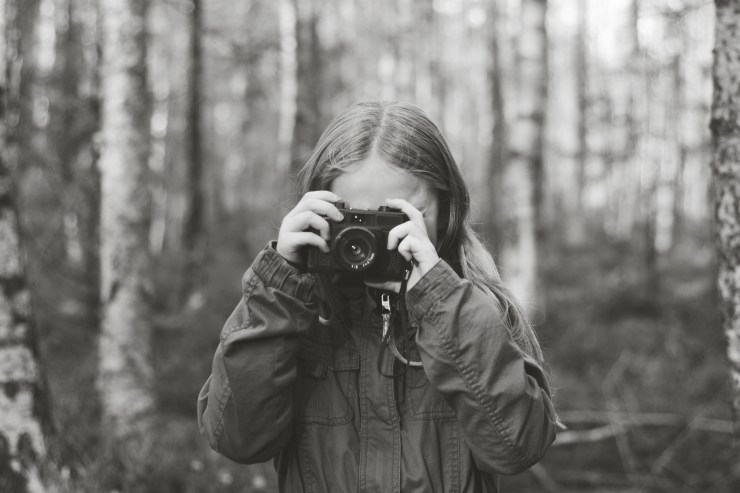 Jag tar kort på dig