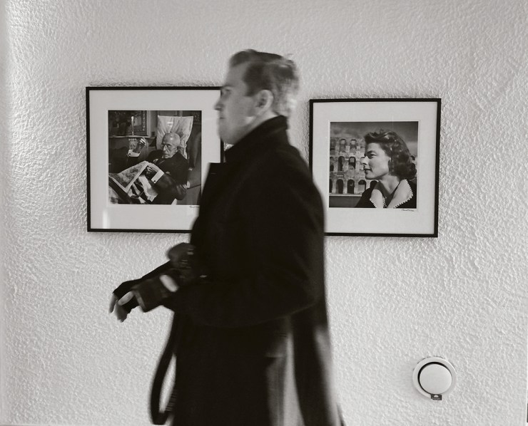 Fotografier av Lennart Nilsson - Gustav V och Ingrid Bergman