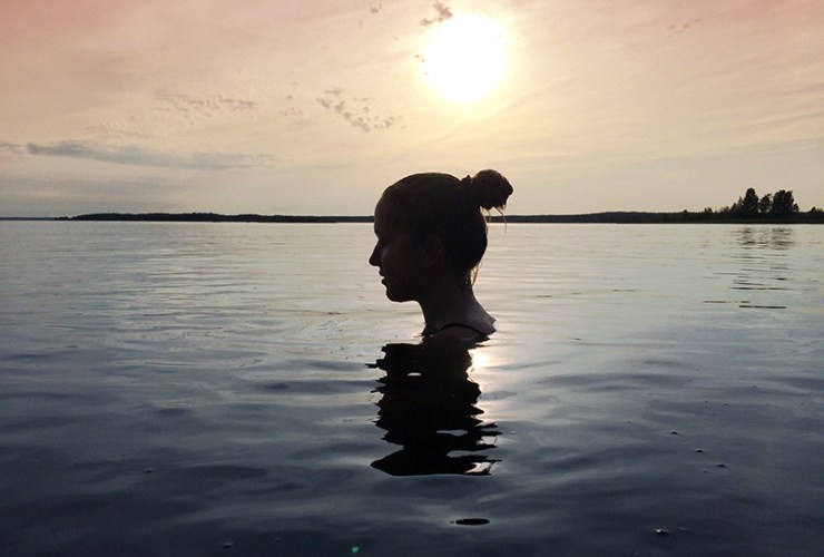Kvällsdopp